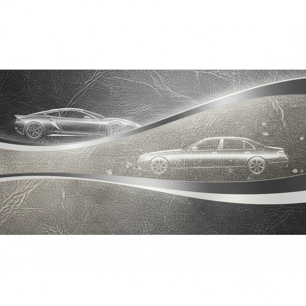 Abstract automotive header texture